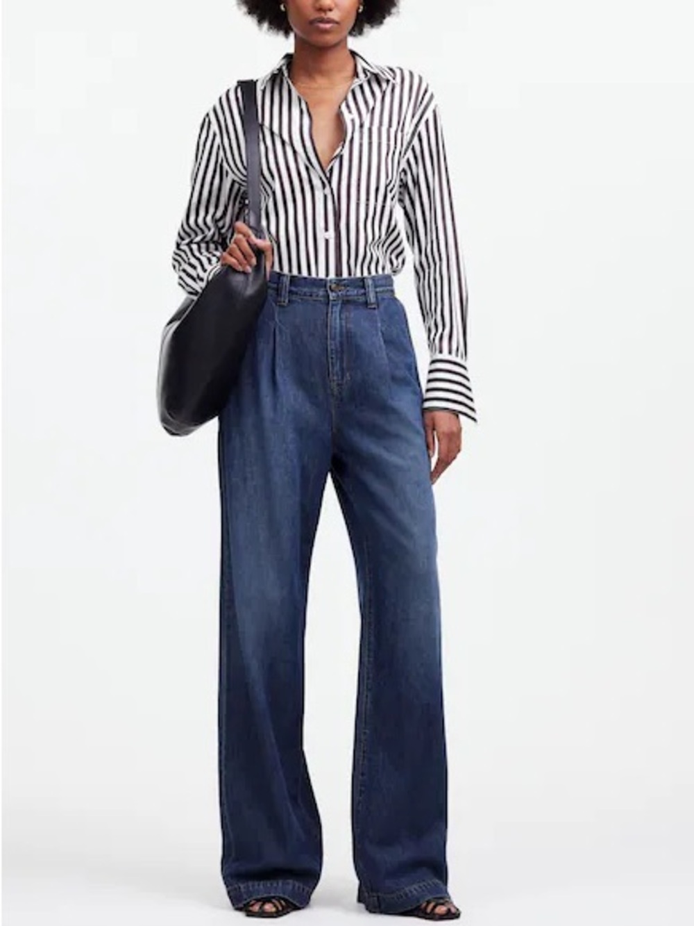NEW Madewell The Harlow Wide Leg Jean Airy Denim Edition Fieldale Wash NWT sk20 - Picture 7 of 10